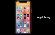New in iOS 14: App library