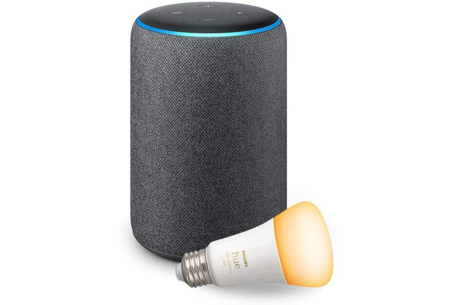 Save a whopping $100 when you buy Amazon's Echo Plus (2nd Gen) with Philips Hue bulb