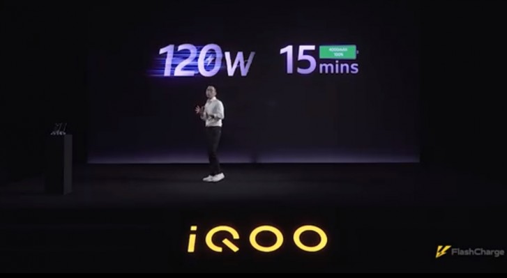 iQOO officially reveals Super FlashCharge 120W