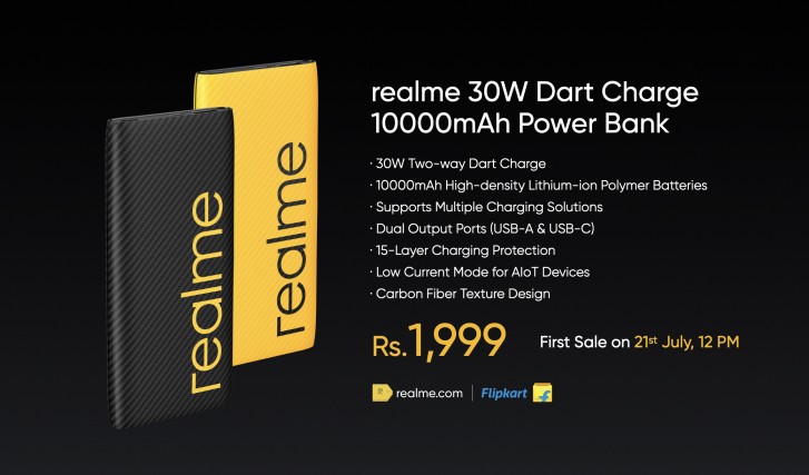 Realme C11 comes to India alongside new 30W Dart Charge Power 10,000mAh Bank