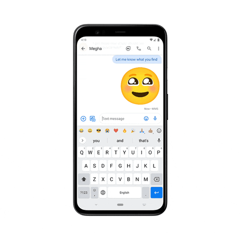 Google is preparing an emoji bar in Gboard for Android