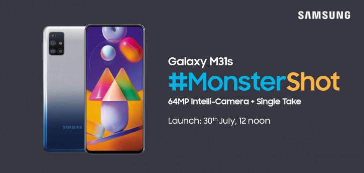 Samsung Galaxy M31s will go official in India on July 30
