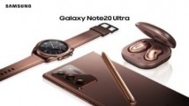 Everything in Mystic Bronze: Note20, Buds Live and Watch3