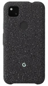 Google Pixel 4a fabric cases: Basically Black