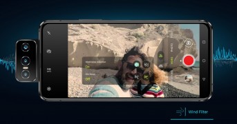 Zenfone 7 audio features powered by Nokia OZO: Wind Filter