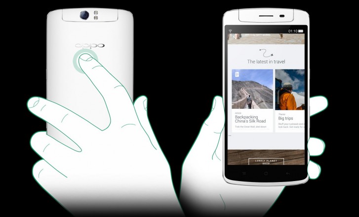 You could scroll through a web page using the O-Touch