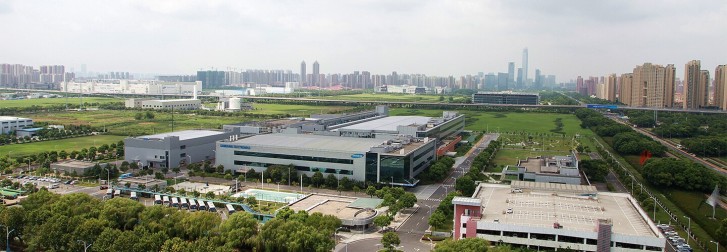 The (former) Samsung complex in Suzhou, China