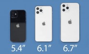 The two 6.1-inch iPhone 12 will launch first, 5.4