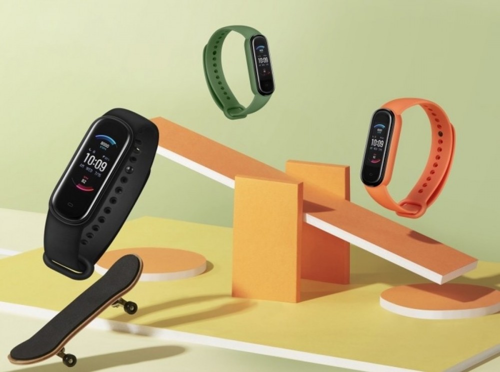 Amazfit Band 5 announced with an AMOLED screen, blood oxygen monitor, and Amazon Alexa support