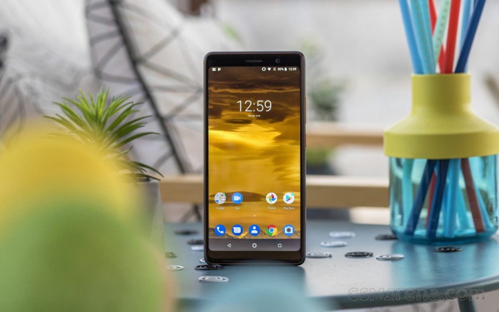 Nokia 7 Plus running Oreo at review time in 2018