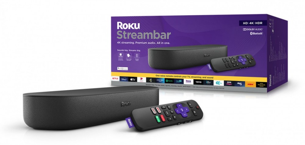 Roku introduces Streambar and updated Roku Ultra