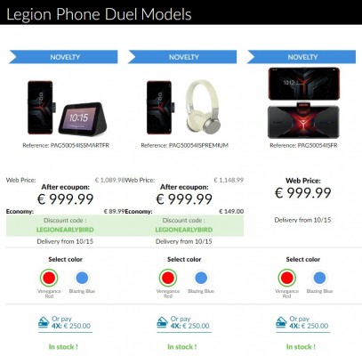 Lenovo Legion Duel now available in Europe with some early bird deals