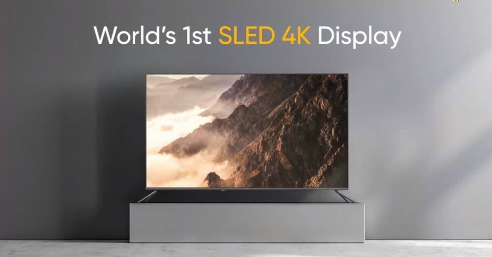 Realme unveils Smart TV SLED 4K 55'', 100W Sound Bar, and multiple AIoT products