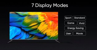 The TV has 7 display modes and comes with Chroma Boost engine