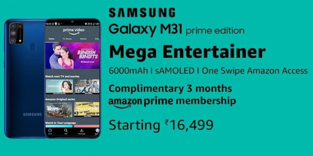 Samsung Galaxy M31 Prime Edition price revealed