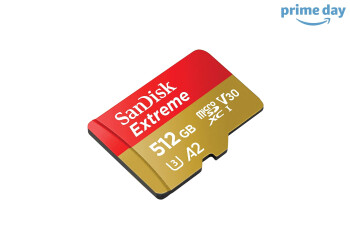 Amazon Prime Day: The SanDisk 512GB microSD card is 60% off