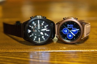 Samsung Gaalxy Watch in 45mm and 41mm sizes