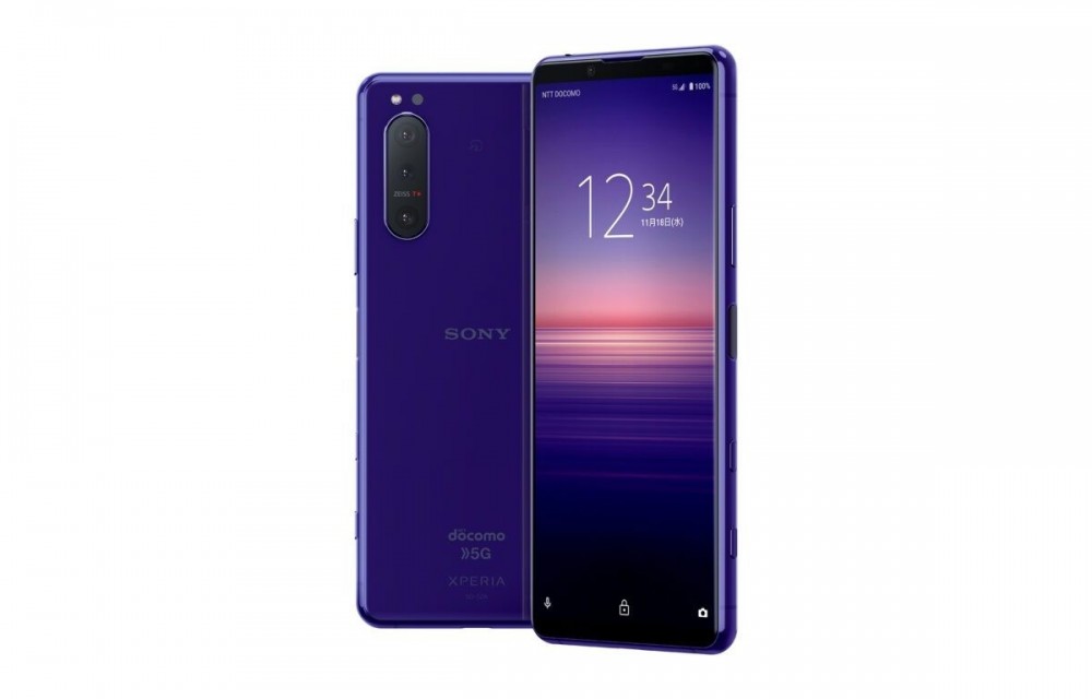 There's a purple Sony Xperia 5 II in Japan