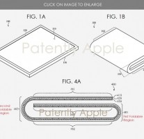 Apple's previously filed folding device patents