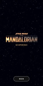 The Mandalorian AR Experience app