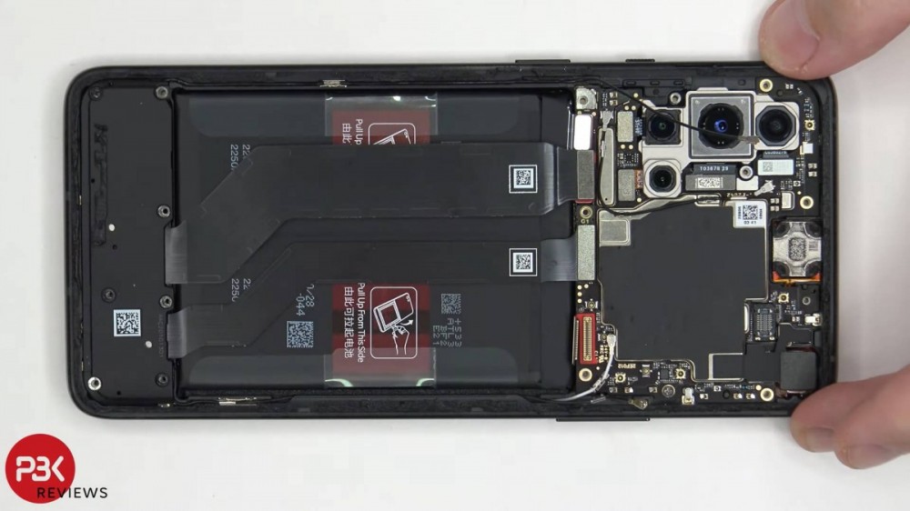 OnePlus 8T Cyberpunk 2077 tear down video shows how the sandstone back was created
