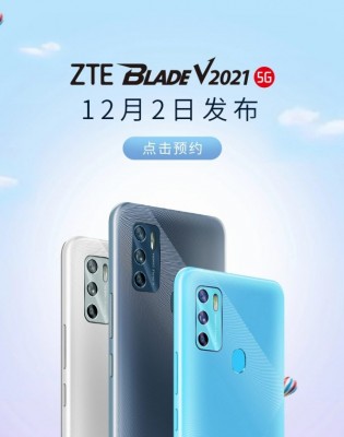 ZTE Blade V2021 5G promo images