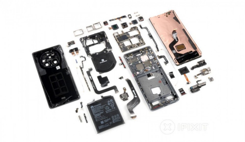 Huawei Mate 40 Pro visits iFixit for teardown, gets mediocre reparability rating