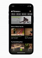 Apple Watch cardio fitness and Fitness+ interface