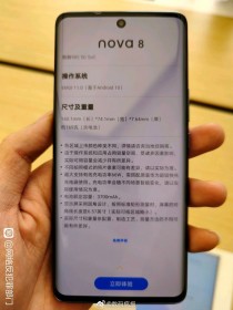 Huawei nova 8 live images