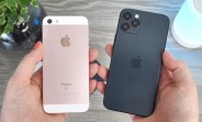 iPhone 12, 12 Pro, and 12 Pro Max dummies shown on video, compare with older iPhones