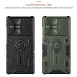 Cases with a sliding cover for the camera