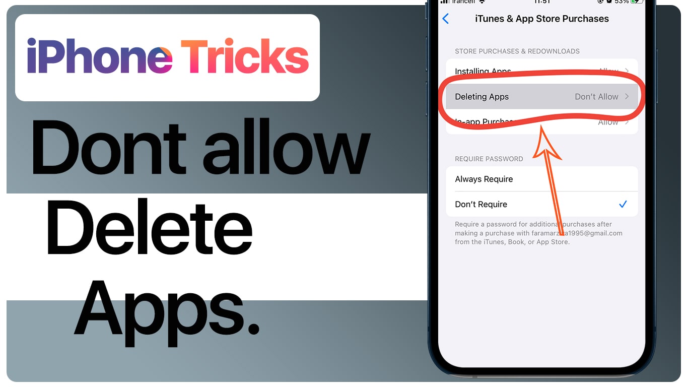 iPhone Tricks: How to Disable App Uninstallation on iPhone