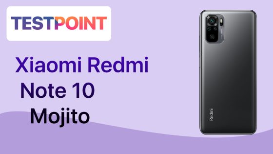 Test point Xiaomi Redmi Note 10 mojito